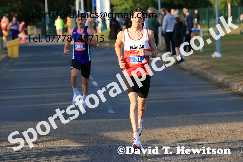 The 2025 Clive Cookson 10k Road Race, Monkseaton, near Whitley Bay. Photo: David T. Hewitson/Sports for All Pics